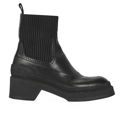Hermes Vadrouille Ankle Boots, front view