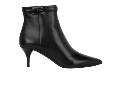 Hermes Blanche 60 Ankle Boots, front view