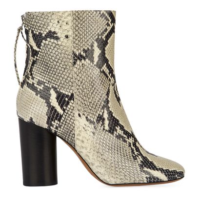 Isabel Marant Exotic Timeless Ankle Boots, front view