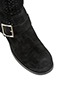 Jimmy Choo Perforated Biker Boots, other view
