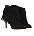 Jimmy Choo Damita Fringe Ankle Boots, side view