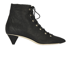 Jimmy Choo Maura 40 Ankle Boots, leather,black, 9, 5*, DB/B
