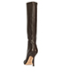 Jimmy Choo Below the Knee Boots. Leather, back view