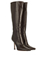 Jimmy Choo Below the Knee Boots. Leather, side view
