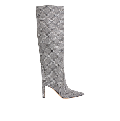 Jimmy Choo Glitter Knee-High Boots, front view