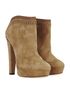 Jimmy Choo Whipstitch Zipped Ankle Boots, side view