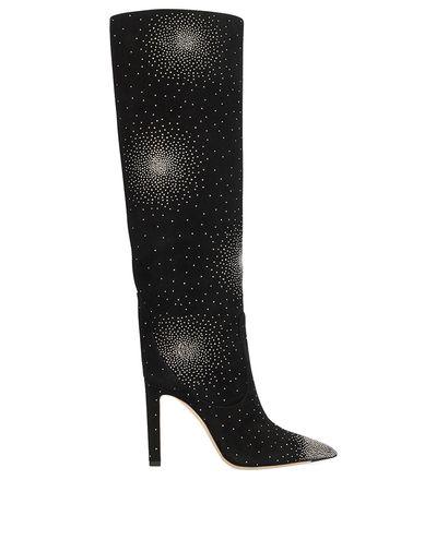Jimmy Choo Mavis Crystalised Boots, front view
