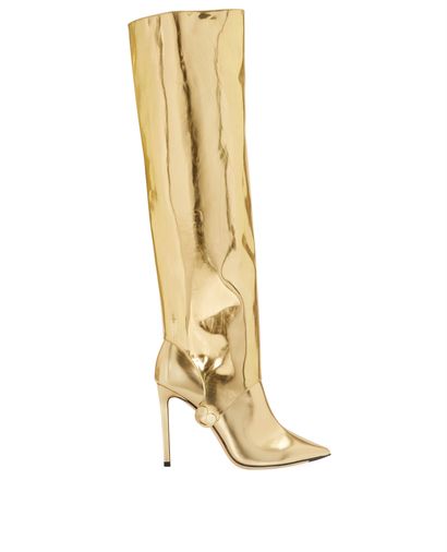 Jimmy Choo Hurley 100 Boots, front view