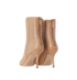 Jimmy Choo Heeled Ankle Boots, £250, Shoes, Brown, Leather, Back view