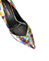 Saint Laurent Multi Color Metallic Pumps, other view