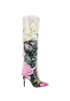 Jimmy Choo x Off-White Elizabeth Boots, front view