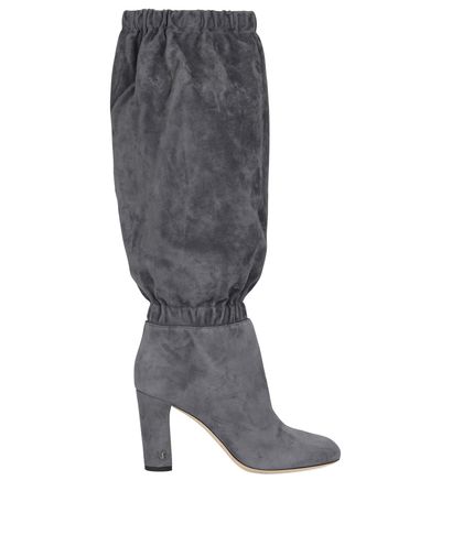 Jimmy Choo Maxyn 85 Knee High Boots, front view