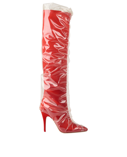 Off-White x Jimmy Choo Elisabeth Boots, front view