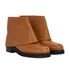 J.W. Anderson Leather Foldover Flat Boots, side view