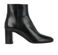 Saint Laurent Lou Ankle Boots, Leather, Black, UK6, B/DB, 3*