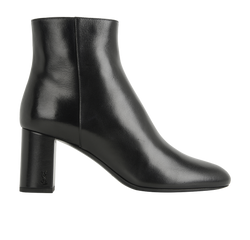 Saint Laurent Lou Ankle Boots, Leather, Black, UK6, 2*