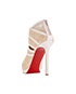 Christian Louboutin Cut Out High Heel Ankle Boots, back view
