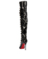 Christian Louboutin Alta 100 Knee High Boots, back view