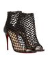 Christian Louboutin Fine Cage Boots, side view