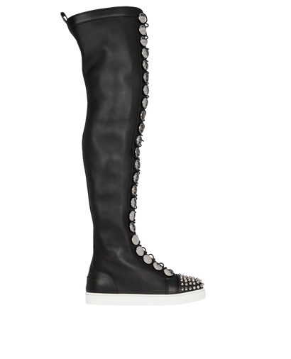 Christian Louboutin Buchetta Spikes Boots, front view