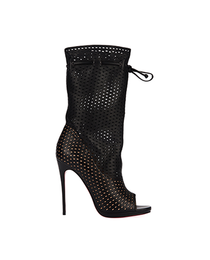 Christian Louboutin Perforated Boots, front view