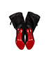 Christian Louboutin Perforated Boots, top view