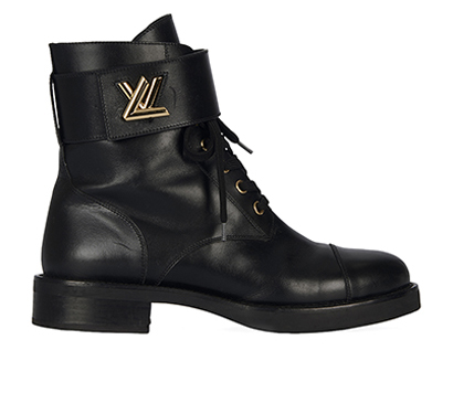 Louis Vuitton Wonderland Lace Up Boots, front view