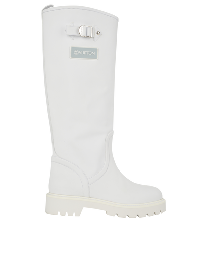 Louis Vuitton Territory Flat High Boots, front view