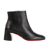 Christian Louboutin Chelsea Boots, £350, Shoes, Black, Leather, Front view