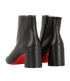 Christian Louboutin Chelsea Boots, £350, Shoes, Black, Leather, Back view