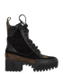 Louis Vuitton Laureate Boots, &pound;295, Shoes, Black, Canvas, Front view