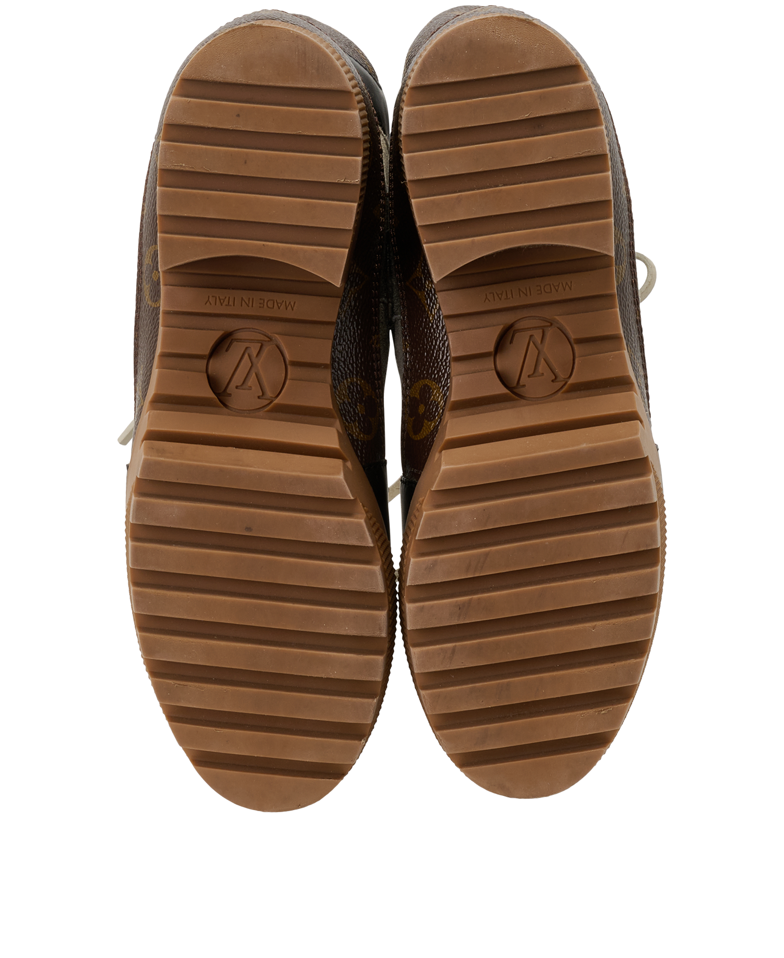 Louis Vuitton Laureate Boots, &pound;380, Shoes, Grey, Suede, Top view