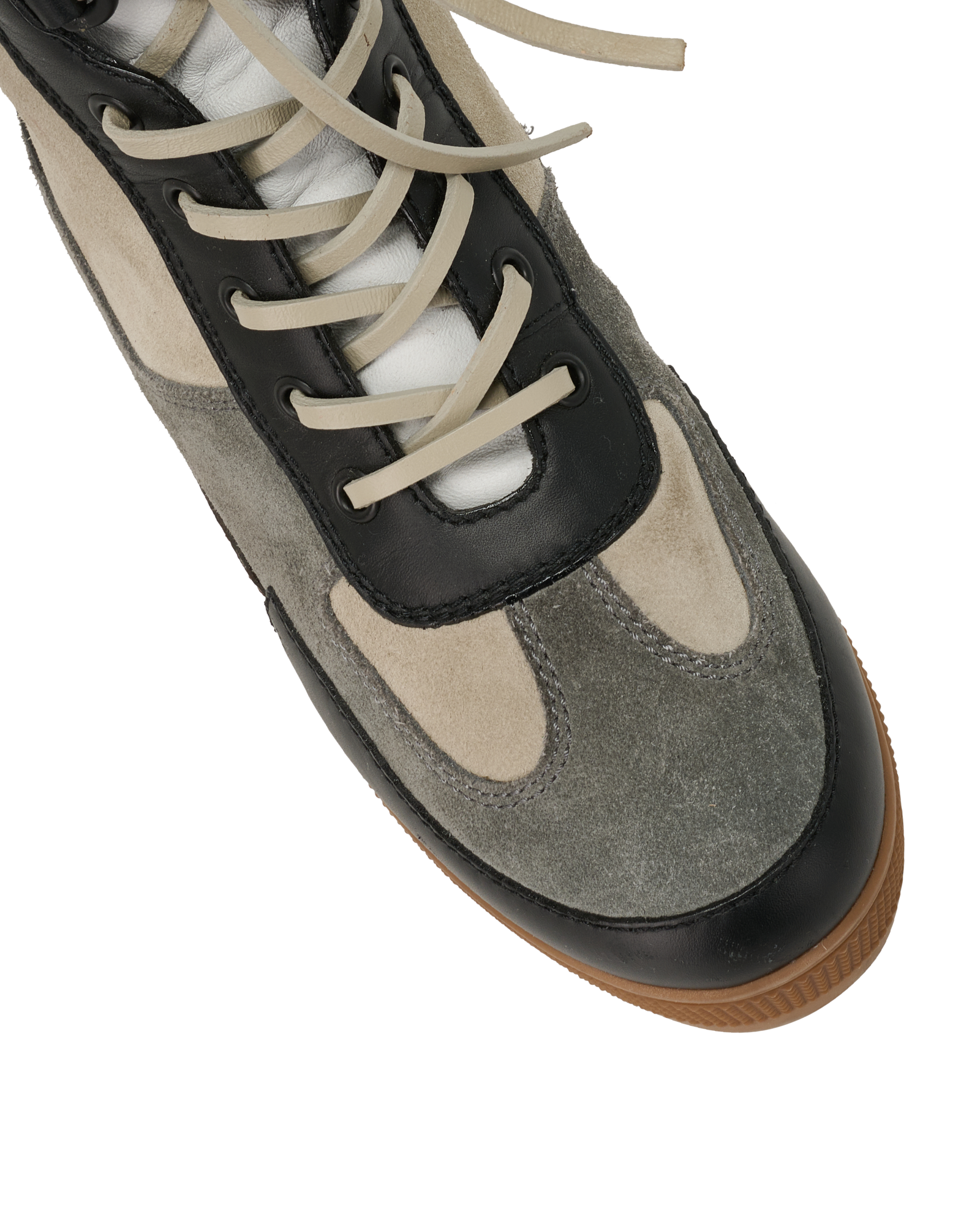 Louis Vuitton Laureate Boots, &pound;380, Shoes, Grey, Suede, Other view