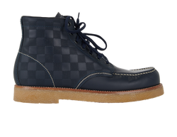 Louis Vuitton Sailor Boots, Mens, Leather, Navy, UK7, 2*