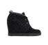 Louis Vuitton monogram Wedge Ankle Boots, front view