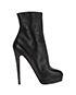 Christian Louboutin Zip Ankle Boots, front view