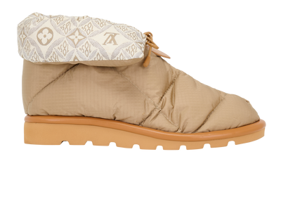 Louis Vuitton Pillow Boots, &pound;550, Shoes, Beige, Nylon, Front view