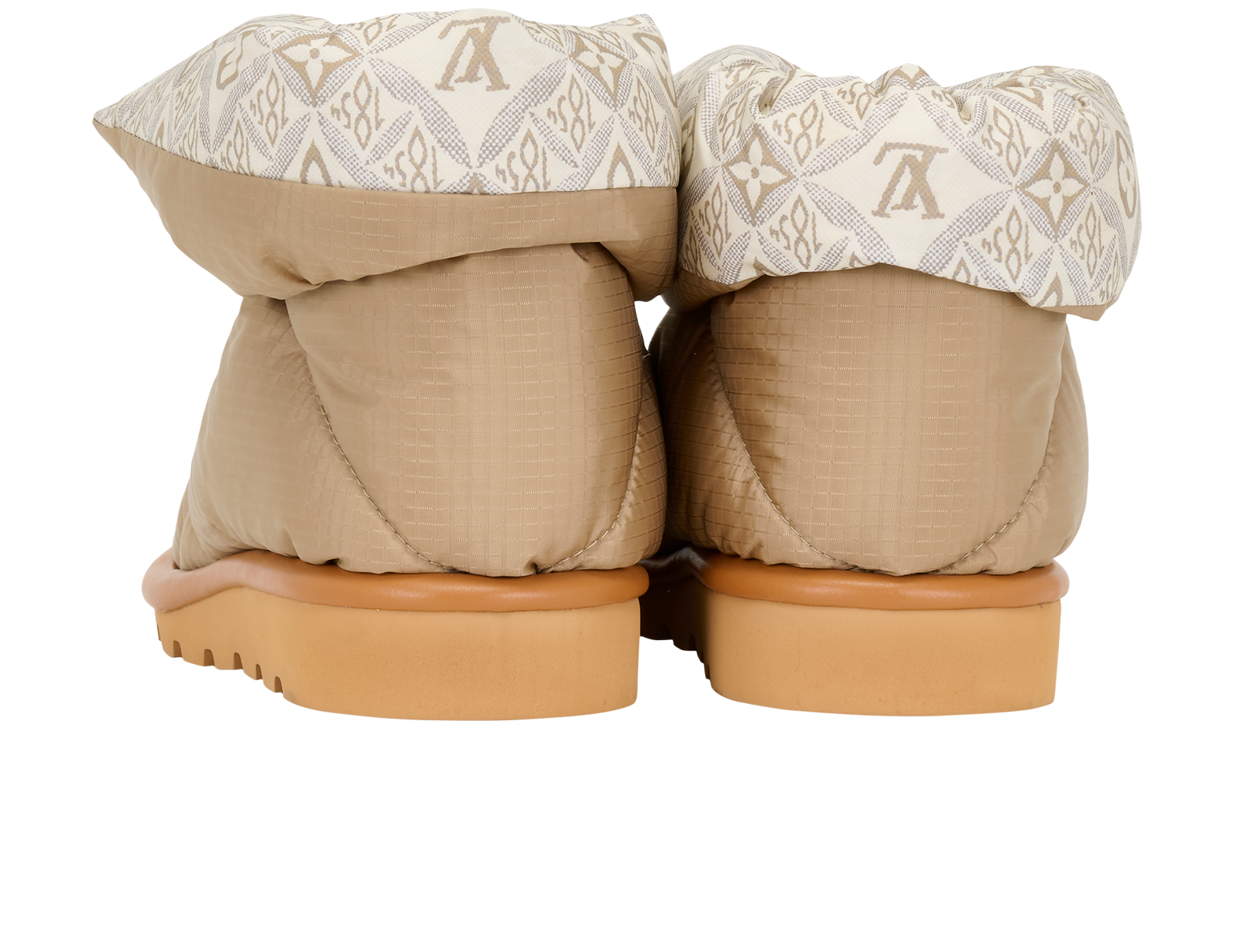 Louis Vuitton Pillow Boots, &pound;550, Shoes, Beige, Nylon, Back view