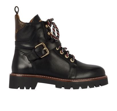 Louis Vuitton Combat Boots, front view