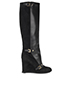 Louis Vuitton Wedge Boots, front view