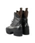Louis Vuitton Digital Gate Desert Boots, &pound;350, Shoes, Black/Silver, Leather/Mesh, Back view