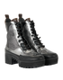 Louis Vuitton Digital Gate Desert Boots, &pound;350, Shoes, Black/Silver, Leather/Mesh, Side view