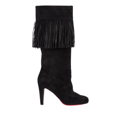Christian Louboutin Fringed Boots, front view