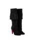 Christian Louboutin Fringed Boots, side view