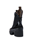 Louis Vuitton Platform Boots, back view