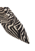 Manolo Blahnik Zebra Heeled Boots, other view