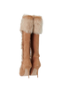 Manolo Blahnik X Rihanna The Alexis Boots, back view
