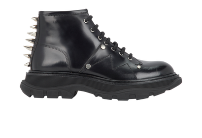 Alexander Mcqueen Tread Lace Up Boots, front view