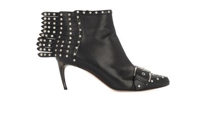 Alexander McQueen Studded Ankle Boots, front view