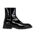 Alexander McQueen Chelsea Boot, &pound;150, Shoes, Black, Patent Leather, Front view